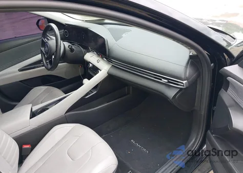 2021 Hyundai Elantra Limited из США, поврежденный, VIN KMHLP4AG2MU072291